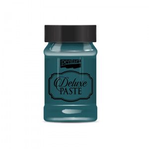 Pasta cremoasa Deluxe pe baza de apa Pentart, 100 ml - Verde smarald