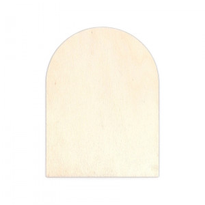 Blank din lemn pentru icoane, 16 cm
