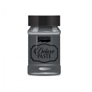 Pasta cremoasa Deluxe pe baza de apa Pentart, 100 ml - Antracit
