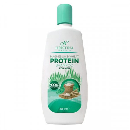 Șampon cu magneziu și proteină de grâu - 400 ml.