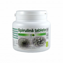 Spirulina tablete 500 mg, BIO 300 buc