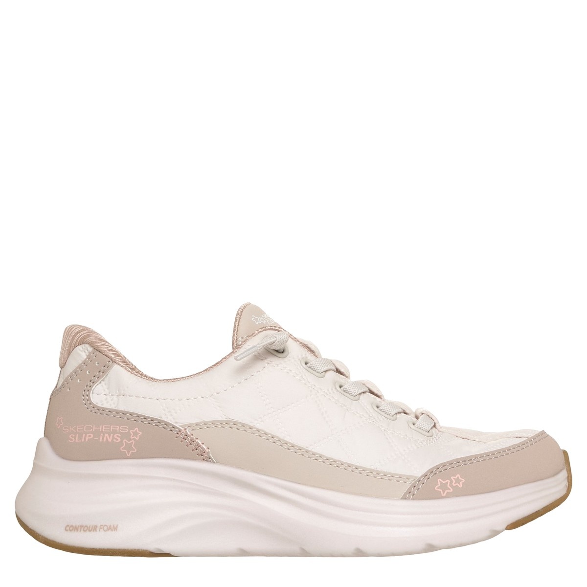 Pantofi sport fete Skechers Contour Foam bej
