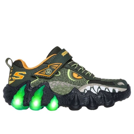 Skechers Skech-O-Saurus Lights 2.0 Olive L 400121L-OLV