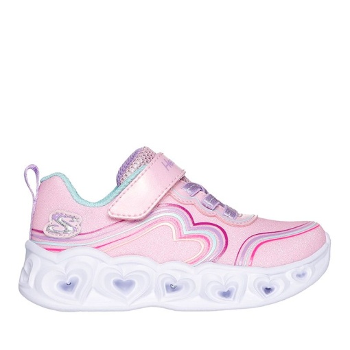 Skechers Pantofi sport Fete Heart Lights Retro Heart Pink N