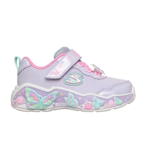 Skechers Pantofi sport Fete Heart Lights Retro Heart Pink N