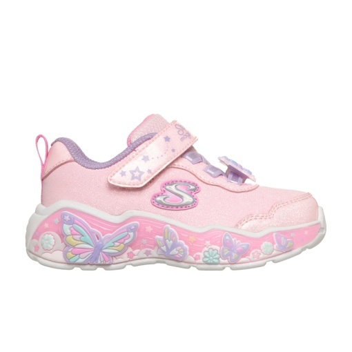 Skechers Pantofi sport Fete Heart Lights Retro Heart Pink N