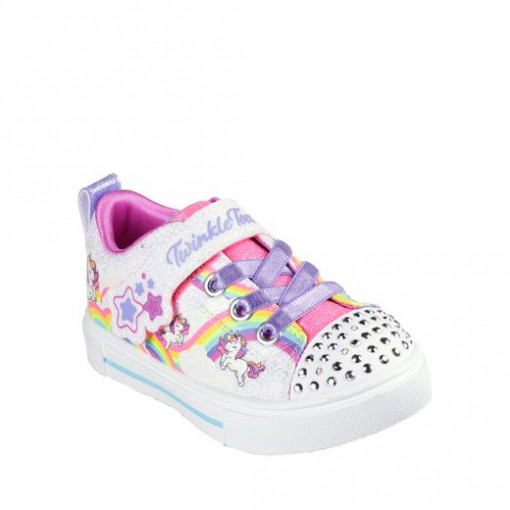 yunn⭐︎kids Skechers Tenisi Fete Twinkle Sparks Jumpin Clouds Multi N