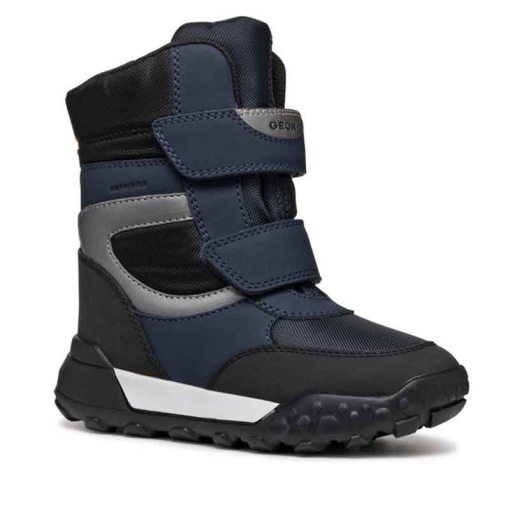 Geox Apreschi impermeabil Trekkyup Boy B Abx Navy Silver J46MBB