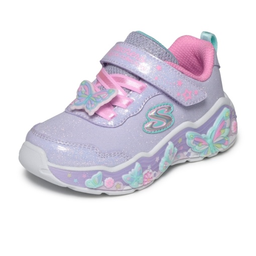 Skechers Pantofi sport fete 303066N/LVMT S Lights-Lil Butterfly