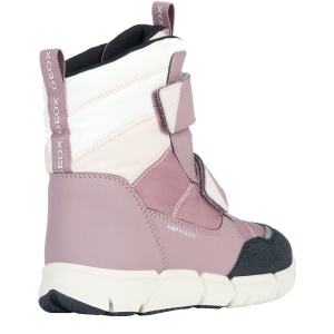 Apreschi fete Geox J Flexyper G.B ABX Dk Rose — vedere din față