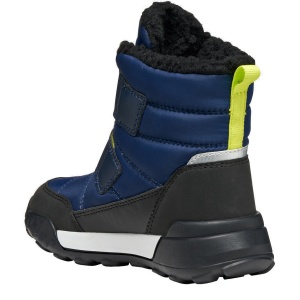 Apreschi impermeabil băieți Geox Trekkyup Boy B Abx Navy Lime - vedere din spate - J46MBF/0FU54/C0749