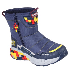 Cizme băieți Skechers Mega Craft Cuboforce Navy Red - 62081