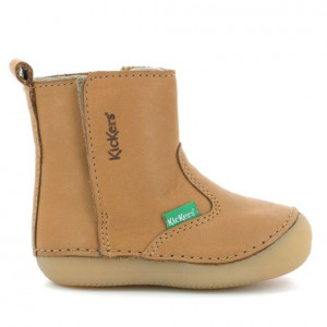 Kickers  Cizme imblanite baieti 739127 Socool Cho Camel
