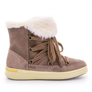Cizme Imblanite fete Aveup GC Dk Beige - Img 2