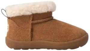 Cizme imblanite fete Kinsey Chestnut