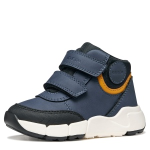 Ghete baieti Flexyper Mini Boy Denim/Orange - B666GA/0MEBC/C4J2T - lateral interior