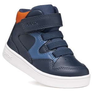 Ghete băieți Geox Eclyper Boy Navy/Orange ( ) - B665LB/000BC/C0659 - unghi