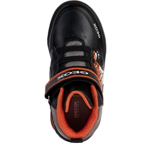 Ghete baieti J Inek B.C Black Orange — vedere de sus