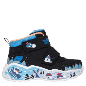 Ghete băieți Skechers Play Scene Negru