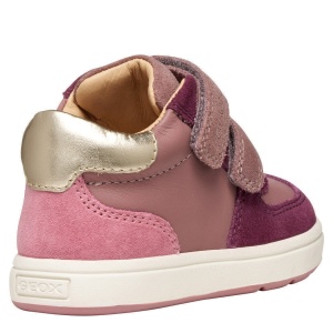 Ghete fete Geox Biglia Rose Smoke Dk Purple — vedere din față