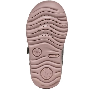 Ghete fete Geox Macchia Girl Grey Rose — talpa