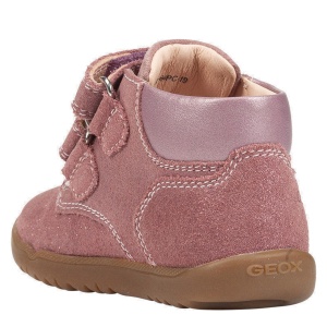 Ghete fete Geox Macchia Girl Rose Smoke - vedere din spate - B164PC/07722/C8025