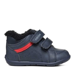 Geox Ghete imblanite baieti Elthan Boy Navy Red B461PA-000ME-C0735