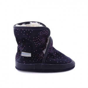 Ghete imblanite bebelusi Cosy Boot navy - Img 3