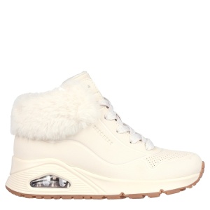 Ghete îmblănite fete Skechers Uno Fall Air Natural