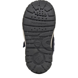 Ghete îmblănite impermeabile băieți Geox Omar WPF Black Navy - B462DC/04322/C4429 - talpă