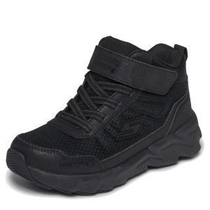 Pantofi sport băieți Skechers Elite Sport Tread-Aq Negru - vedere laterală detaliată - 406336L/BBK