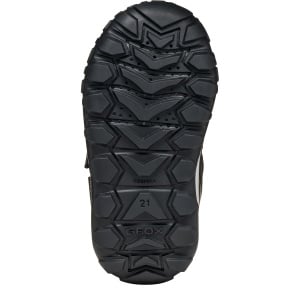 Ghete impermeabile băieți Geox Trekkyup Boy B Abx Black Fluo Green - B566LB/0MEFU/C9299 - talpă