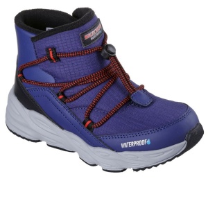Skechers Ghete impermeabile baieti Turbo Tread Storm Glider Navy L 406385L-NVBK incaltaminte copii bigstep