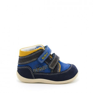 Pantofi baieti 691780 Bins Blue Jaune - Img 4