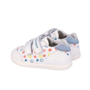 Biomecanics Pantofi barefoot baieti 262166-B050 Blanco încălțăminte primii pasi bigstep