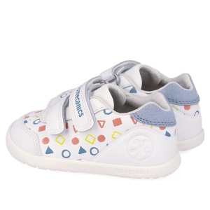 Pantofi barefoot băieți Biomecanics Blanco - Img 3