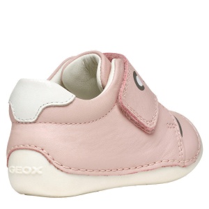 Pantofi bebeluși Geox Tutim Rose Kitty - vedere din față - B3540B/00085/C0682