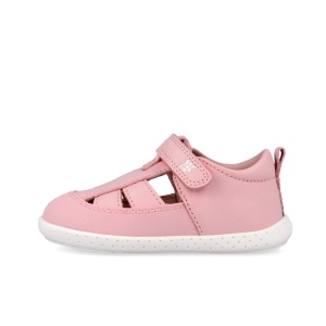 Garvalin Pantofi decupati barefoot fete 262323-B032 Rosa încălțăminte primii pasi bigstep