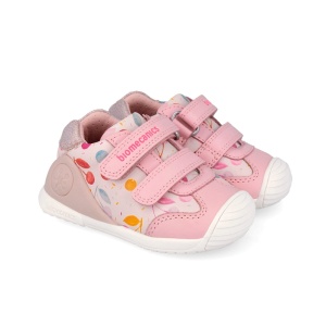 Biomecanics Pantofi fete 262102-A779 Cotton încălțăminte primii pasi bigstep