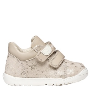 Pantofi fete Geox Macchia Girl Beige