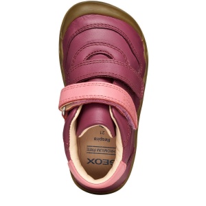 Pantofi fete Geox Steppieup Girl Dk Purple Dk Pink — vedere de sus