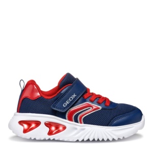 Geox Pantofi sport baieti Assister Boy Navy Red J45DZC-014CE-C0735