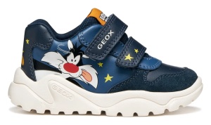 Pantofi sport baieti Geox Ciufciuf Boy Navy
