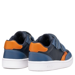 Pantofi sport băieți Geox Eclyper Boy Navy/Orange ( ) - B555LA/000BC/C0659 - perechea spate