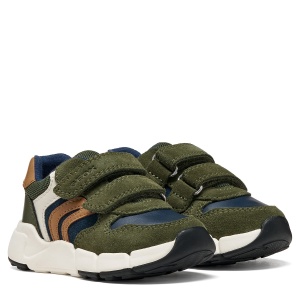Pantofi sport băieți Geox Flexyper Mini Boy Musk/Cognac - B656GC/05422/CB36N - perechea