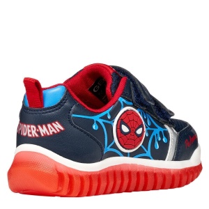 Pantofi sport băieți Geox Lightyloo Navy Azure — vedere din față