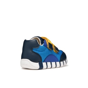 Geox Pantofi sport baieti Iupidoo Boy Azure Navy încălțăminte copii bigstep