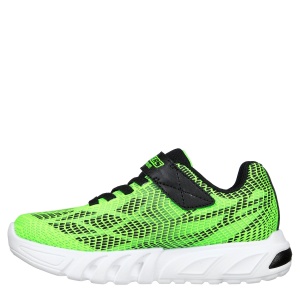 Pantofi sport băieți Skechers Flex Glow Elite Lime Black - 66845