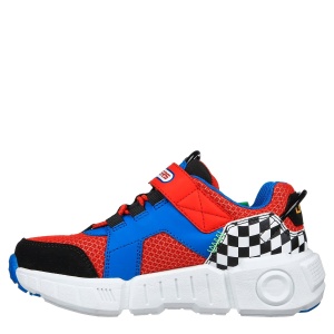 Pantofi sport băieți Skechers Gametronix Blue Multi - Img 3
