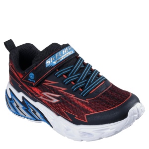 Pantofi sport băieți Skechers Light Storm 2.0 Black Red - Img 2